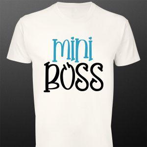 Μπλουζάκι Mini boss, boy