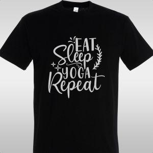 T- Shirt Eat, sleep, Yoga, repeat 2