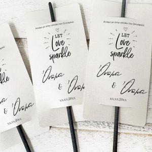 Wedding Menu card, personalized