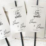 Wedding Menu card, personalized