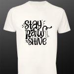 T- Shirt Stay pawsitive