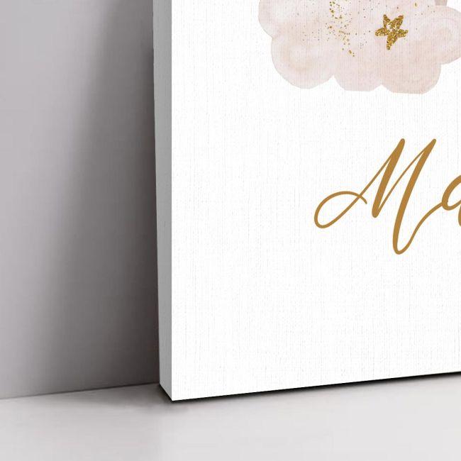 Canvas print welcome to my baptism,Rainbow pale 2