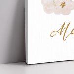 Canvas print welcome to my baptism,Rainbow pale 2