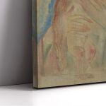 Canvas print Madonna with Christ reart (original Parthenis)