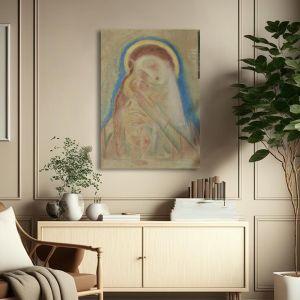 Canvas print Madonna with Christ reart (original Parthenis) Framed canvas View 1 2