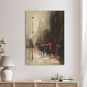 Πίνακας σε καμβά Umbrellas