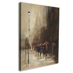 Canvas print Umbrellas