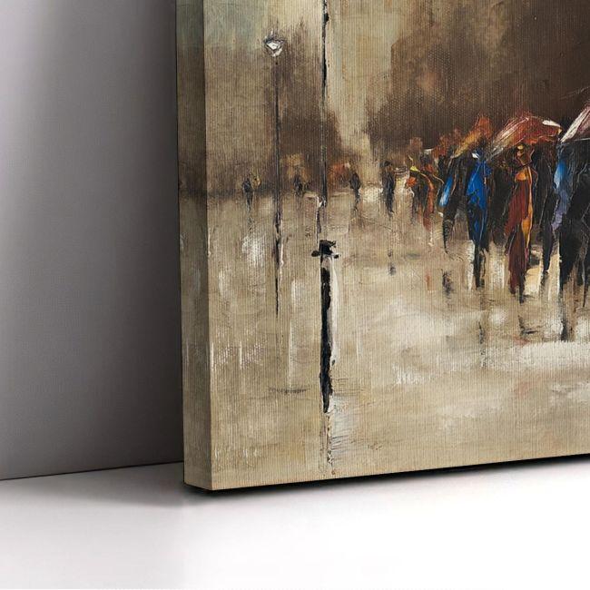 Canvas print Umbrellas