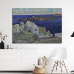 Canvas print Santorini 1924-1928, Maleas K.