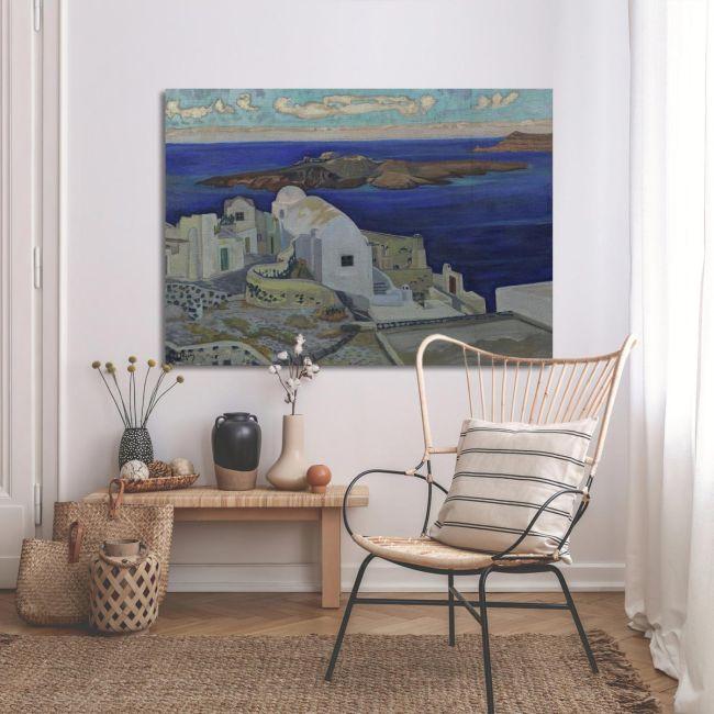 Canvas print Santorini 1924-1928, Maleas K.