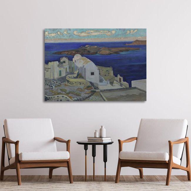 Πίνακας ζωγραφικής Σαντορίνη 1924-1928, ΜαλέαςΚ.