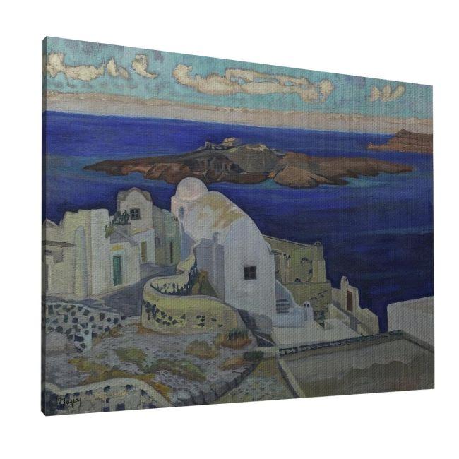 Canvas print Santorini 1924-1928, Maleas K.