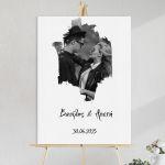 Canvas printWedding welcome, Photo Collage I