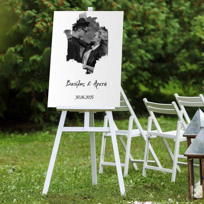 Canvas printWedding welcome, Photo Collage I