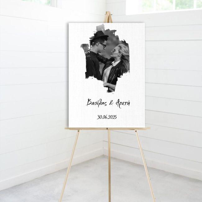 Canvas printWedding welcome, Photo Collage I