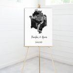 Canvas printWedding welcome, Photo Collage I