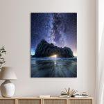 Πίνακας σε καμβά Γαλαξίας, Island in the milky way