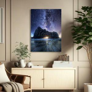 Canvas print  Island in the milky way Framed canvas View 1 2