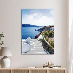 Canvas print Oia