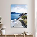 Canvas print Oia