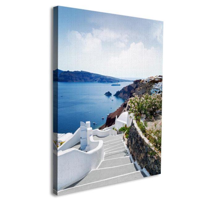 Canvas print Oia