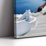 Canvas print Oia