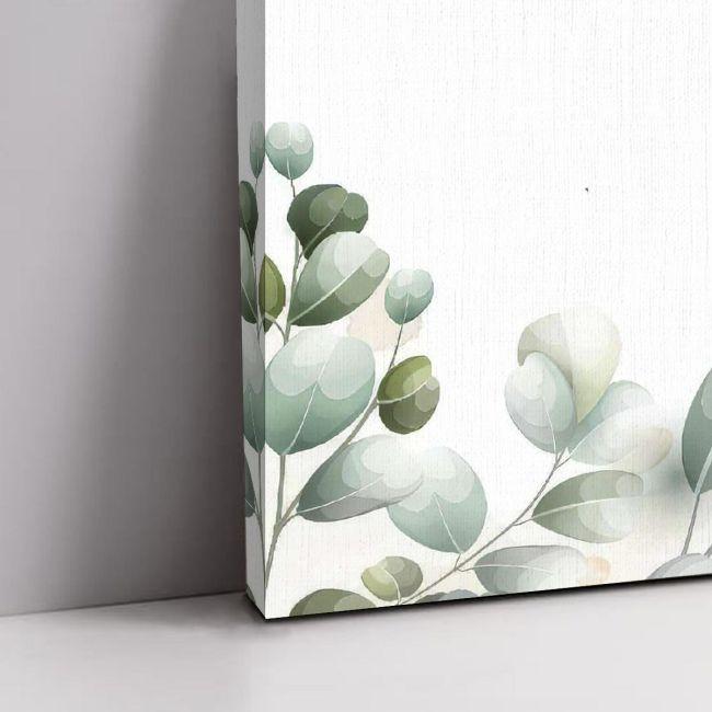 Πίνακας σε καμβά υποδοχής βάπτισης Πάντα σε κλαδί Καμβάς τελαρωμένος