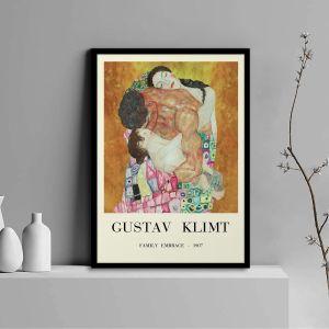 Exhibition PosterFamily embrace1907, Klimt G, Poster