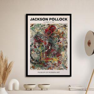 Pollock Exhibition Poster, Number 31, MoMA, Poster