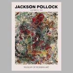 Αφίσα Έκθεσης Pollock, Number 31, MoMA, αφίσα, κάδρο