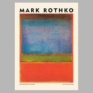 Αφίσα Έκθεσης Rothko, No. 6, Art Centre 2