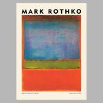 Exhibition Poster Rothko, No. 6, Art Centre