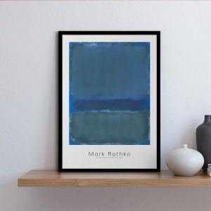 Αφίσα Έκθεσης Rothko, National gallery of art IV, αφίσα, κάδρο