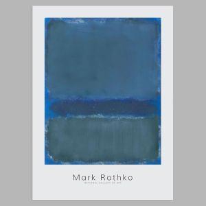 Αφίσα Έκθεσης Rothko, National gallery of art IV, αφίσα, κάδρο 2