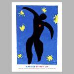 Αφίσα Έκθεσης Matisse, Icarus, Louisiana museum, αφίσα, κάδρο