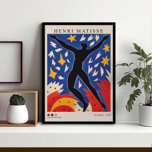 Αφίσα Έκθεσης Matisse, Icarus, Scottish National Gallery, αφίσα, κάδρο