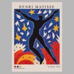 Αφίσα Έκθεσης Matisse, Icarus, Scottish National Gallery, αφίσα, κάδρο