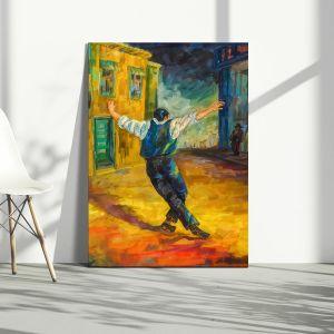 Πίνακας σε καμβά, Το ζεϊμπέκικο IΙ