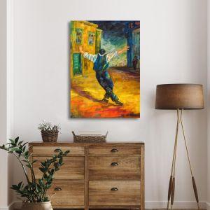 Canvas print The Zeibekiko II Framed canvas View 1 2