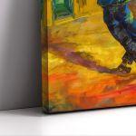 Πίνακας σε καμβά, Το ζεϊμπέκικο IΙ