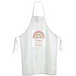 Christening apron printed for godparents Rainbow Nordic