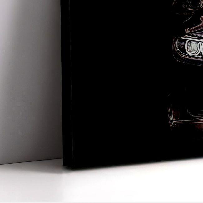 Canvas print Modern duality, panoramic