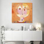 Canvas print Senecio, Klee Paul