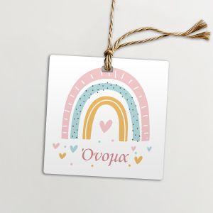 Event tags, personalized, rectangle