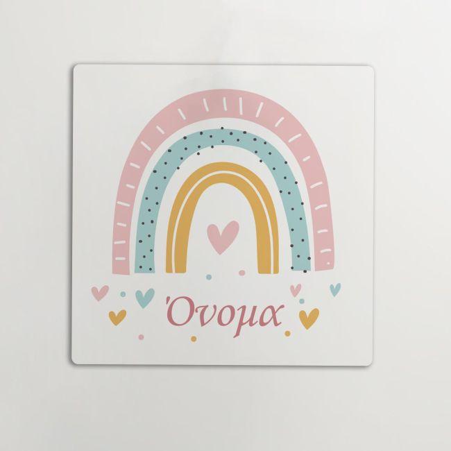 Καρτελάκια ευχαριστήρια, Ουράνιο τόξο pastel 3