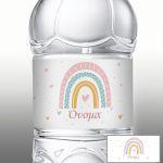 Sticker label Pastel rainbow 3