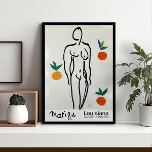 Exhibition Poster Matisse, Louisiana 1985 a