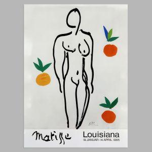 Αφίσα Έκθεσης Matisse, Louisiana 1985 a, αφίσα, κάδρο 2