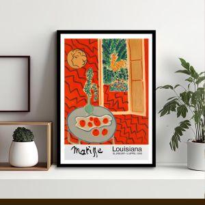 Exhibition Poster Matisse, Louisiana 1985 b