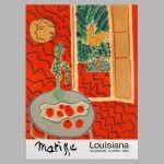 Αφίσα Έκθεσης Matisse, Louisiana 1985 b, αφίσα, κάδρο